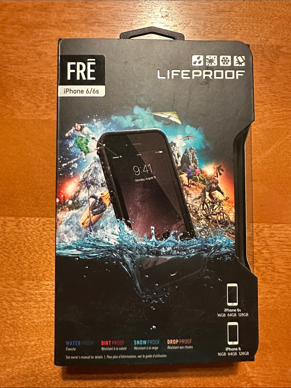 LifeProof FRĒ Waterproof Case for iPhone 6/6s - Black